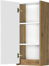 Акватон Шкаф подвесной Сканди 35 дуб рустик/белый – фотография-2